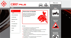 Desktop Screenshot of fahrschule-pils.de